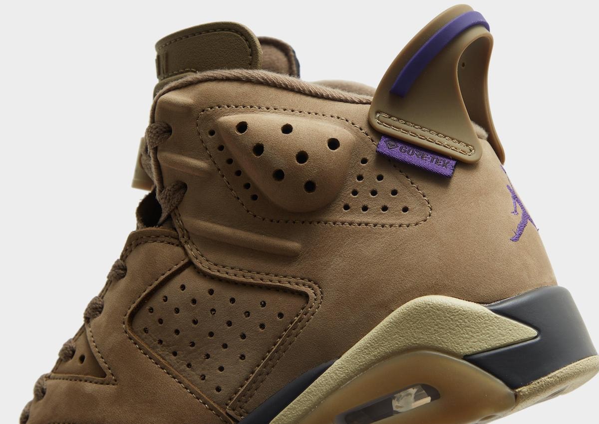 Air Jordan 6 Gore-Tex "Brown Kelp"