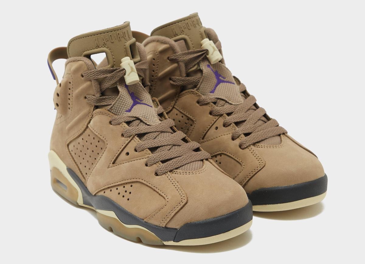 Air Jordan 6 Gore-Tex "Brown Kelp"