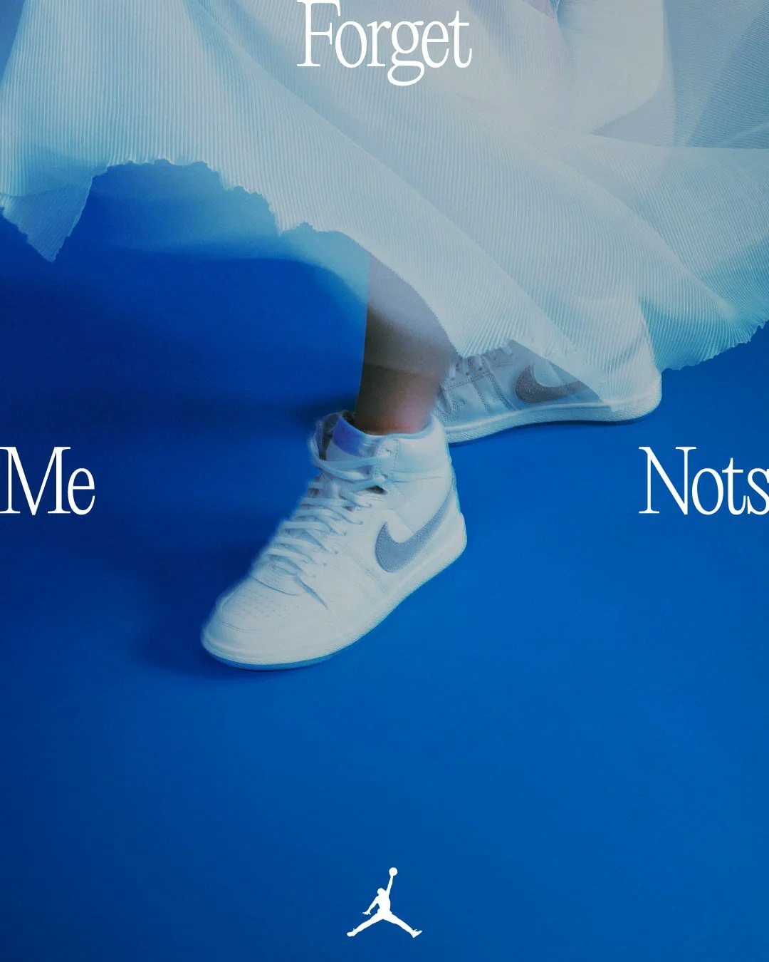 Forget-me-nots x Nike Air Ship "From Bud To Flower"