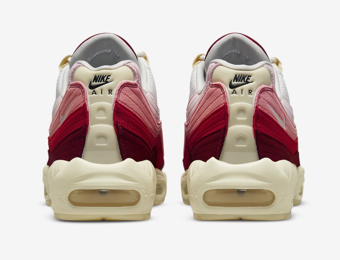 Air max 95 red and white 2025