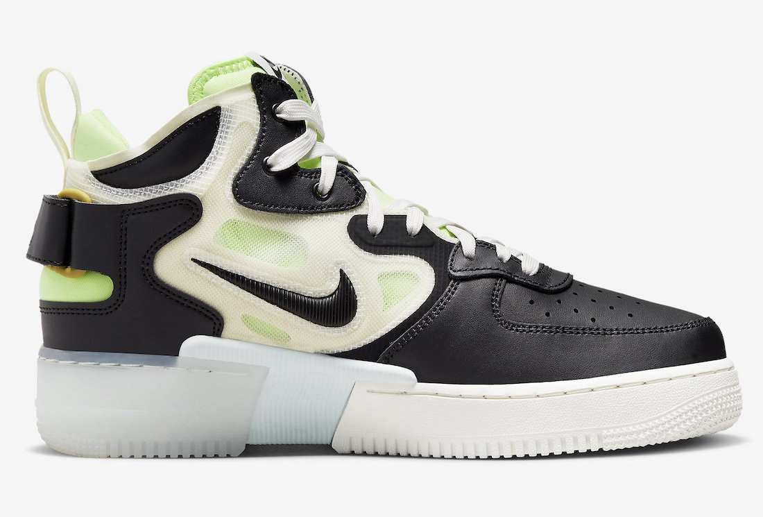 Nike Air Force 1 Mid React "Ghost Green"
