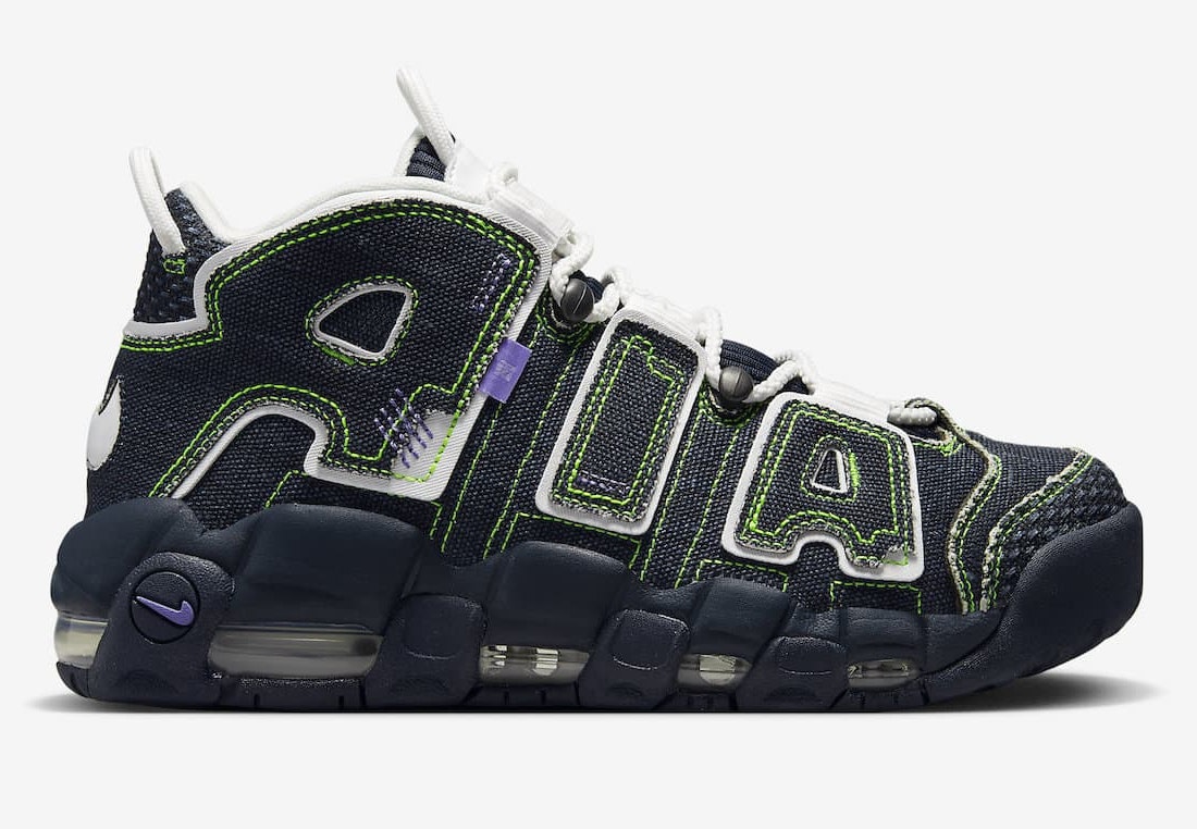 Serena Williams x Nike Air More Uptempo "Dark Obsidian"