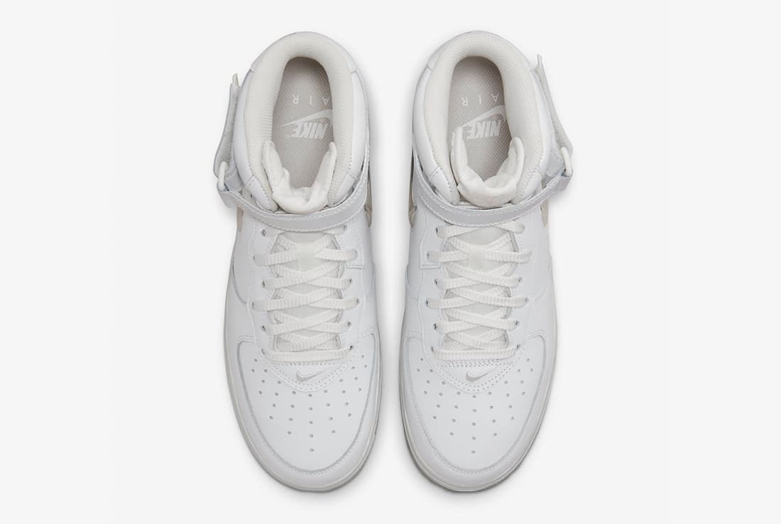 Nike Air Force 1 Mid "Color of the Month" (Summit White)
