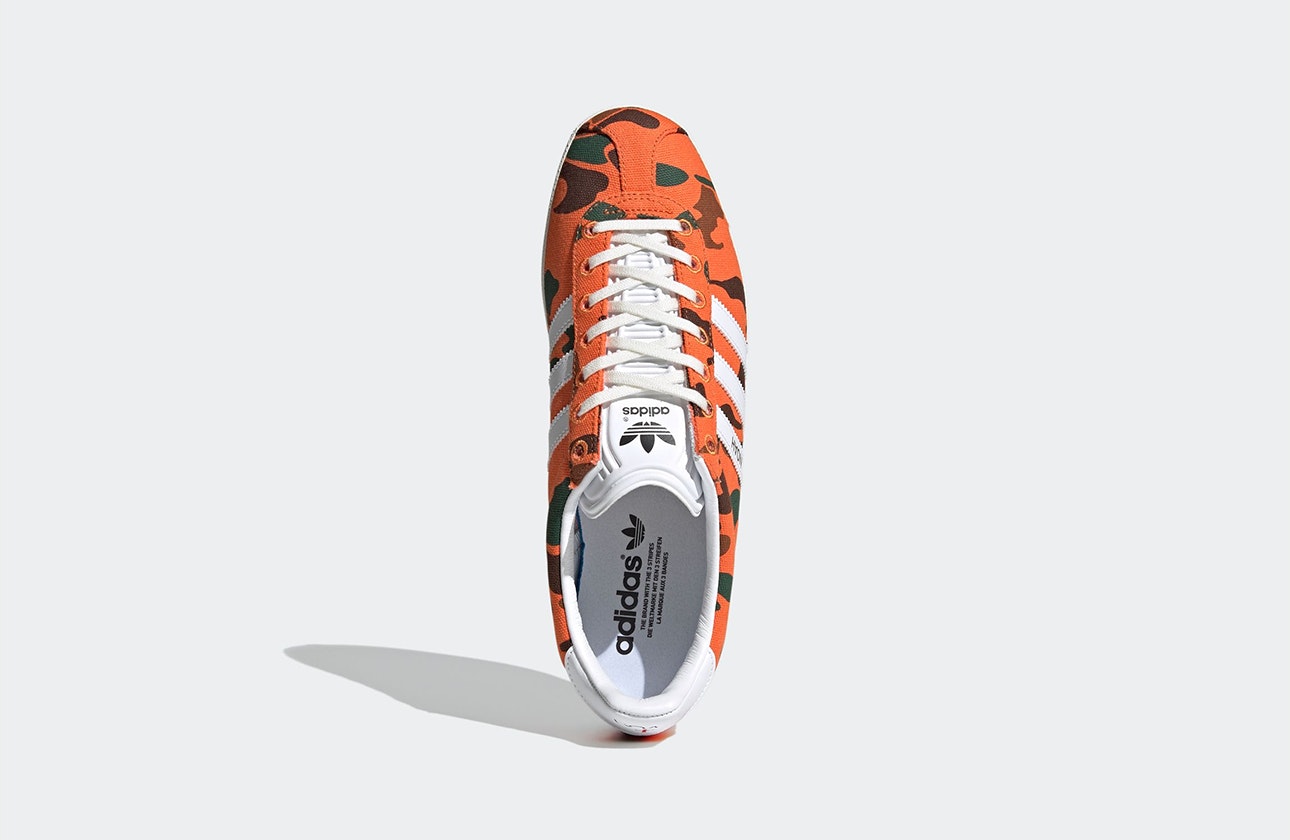 NOAH x adidas Gazelle "Orange Camo"