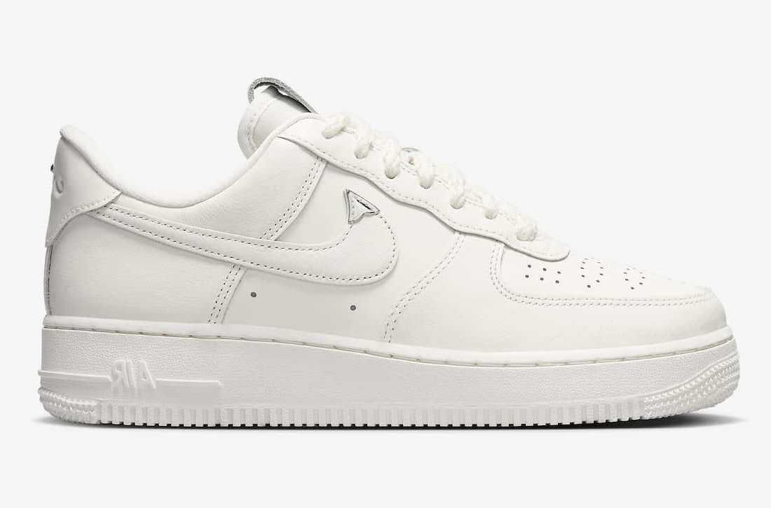 Nike Air Force 1 Low "Chrome Tabs" (White)