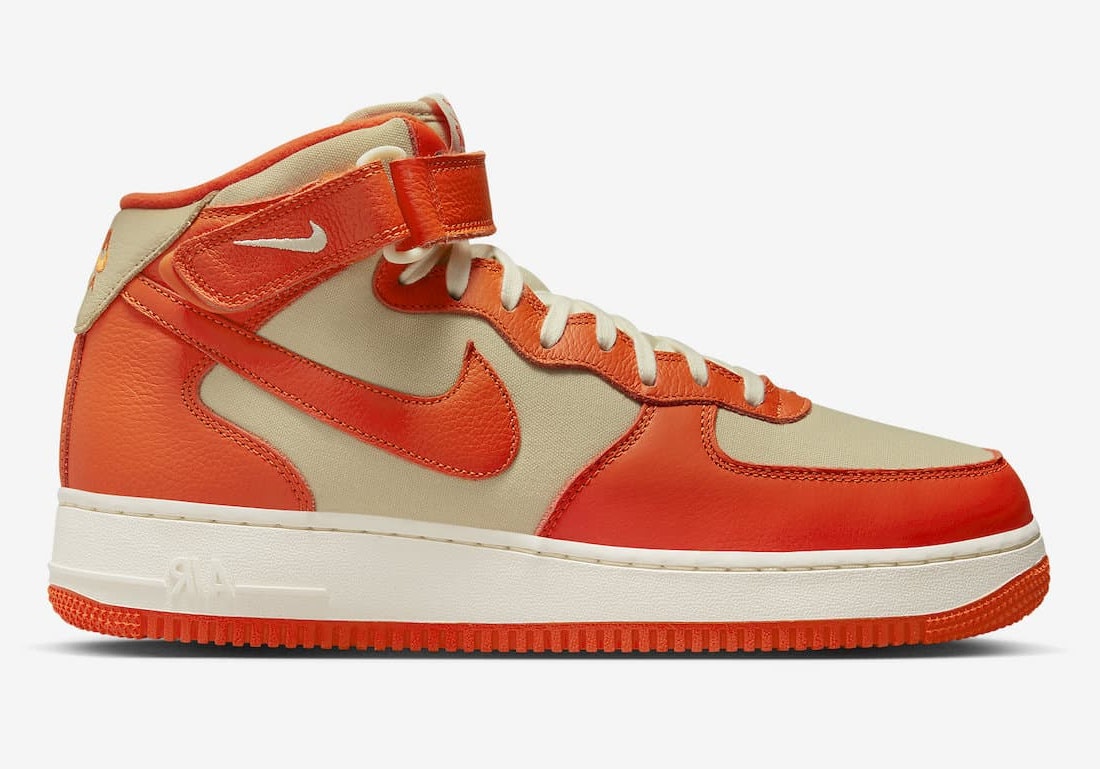 Nike Air Force 1 Mid "Safety Orange"