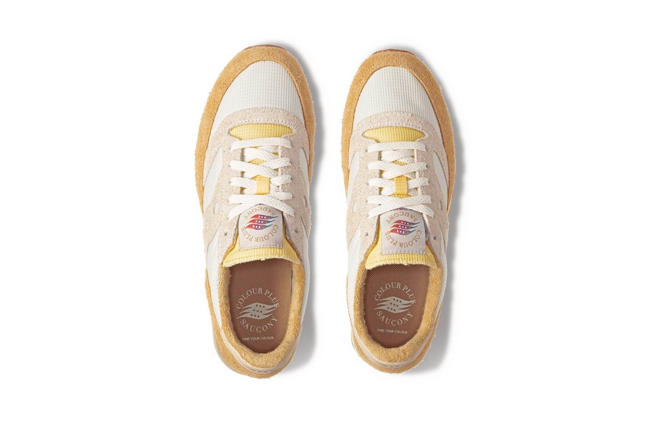 Colour Plus Co. x Saucony Jazz 81 "White Tan"