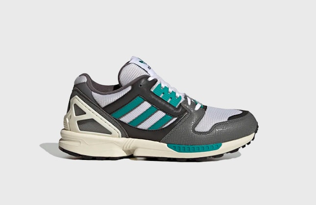 atmos x adidas ZX 8000 "EQT Green"