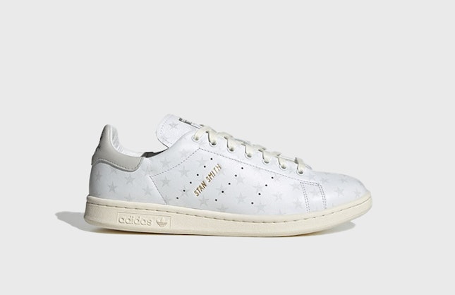 atmos x adidas Stan Smith Lux "Footwear White"