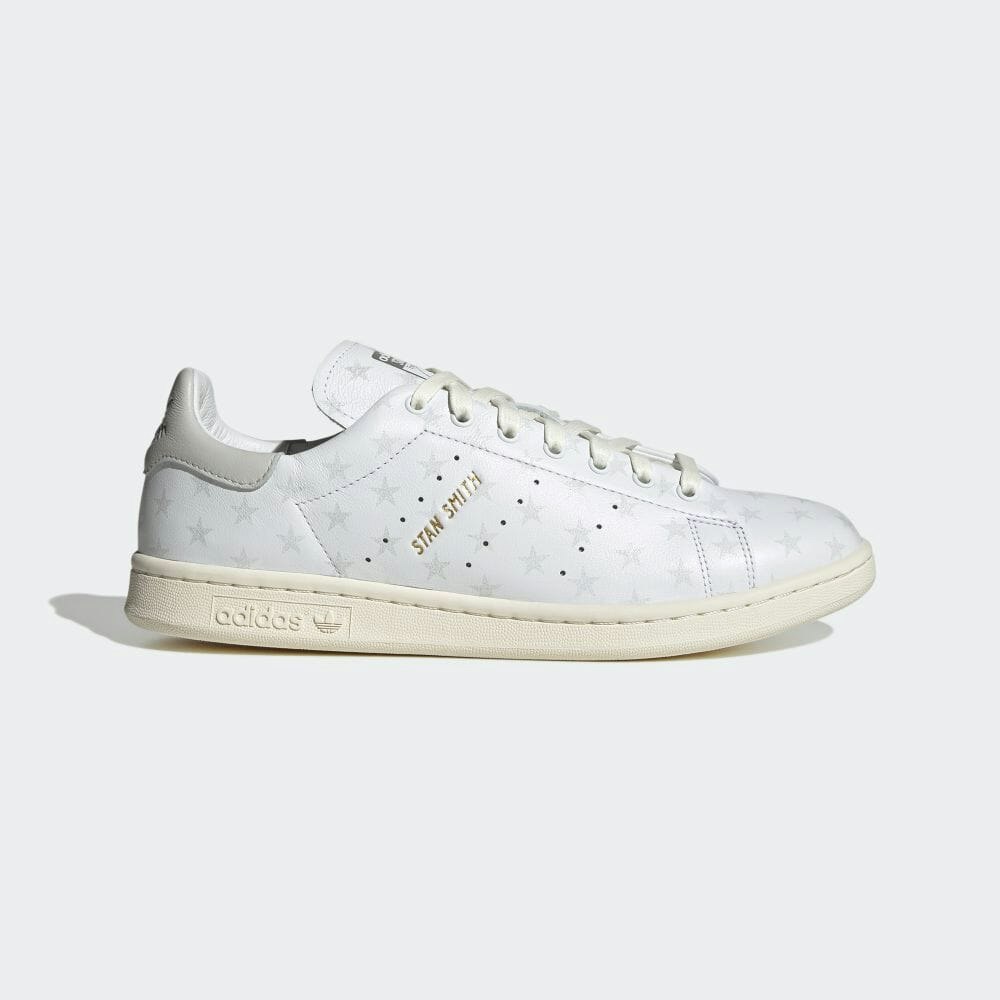 atmos x adidas Stan Smith Lux "Footwear White"