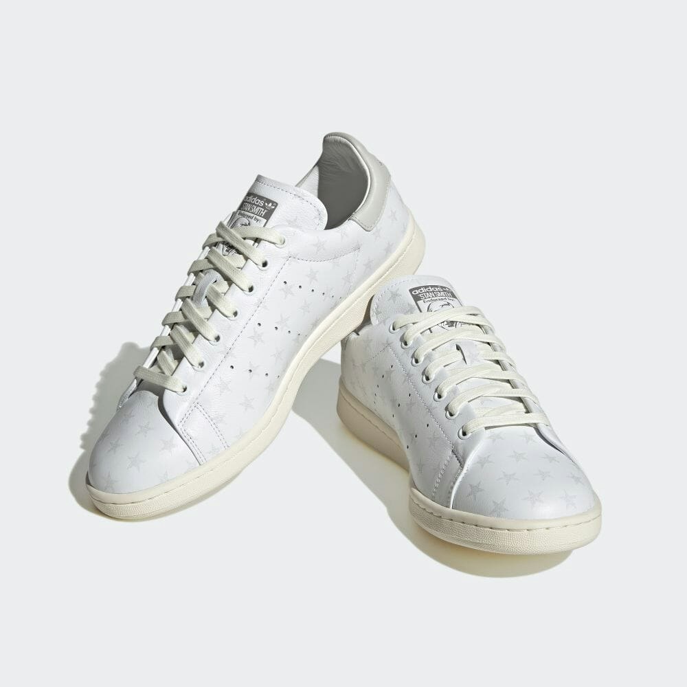 atmos x adidas Stan Smith Lux "Footwear White"