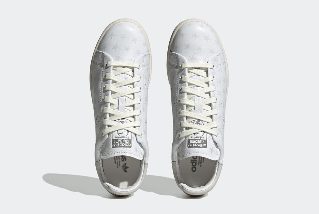 atmos x adidas Stan Smith Lux "Footwear White"