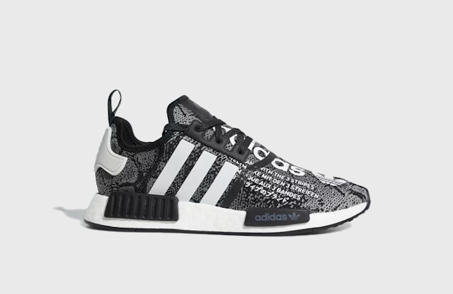 atmos x adidas NMD R-1 "Core Black"