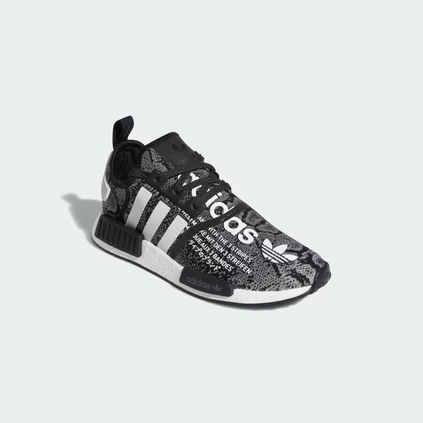 atmos x adidas NMD R-1 "Core Black"