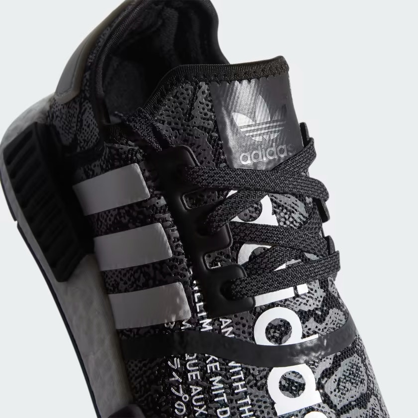 atmos x adidas NMD R-1 "Core Black"