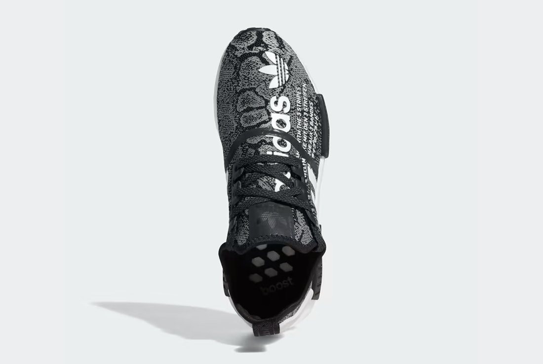 atmos x adidas NMD R-1 "Core Black"