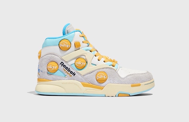 MSCHF x Reebok Pump Omni Zone IX "Sunbleached"