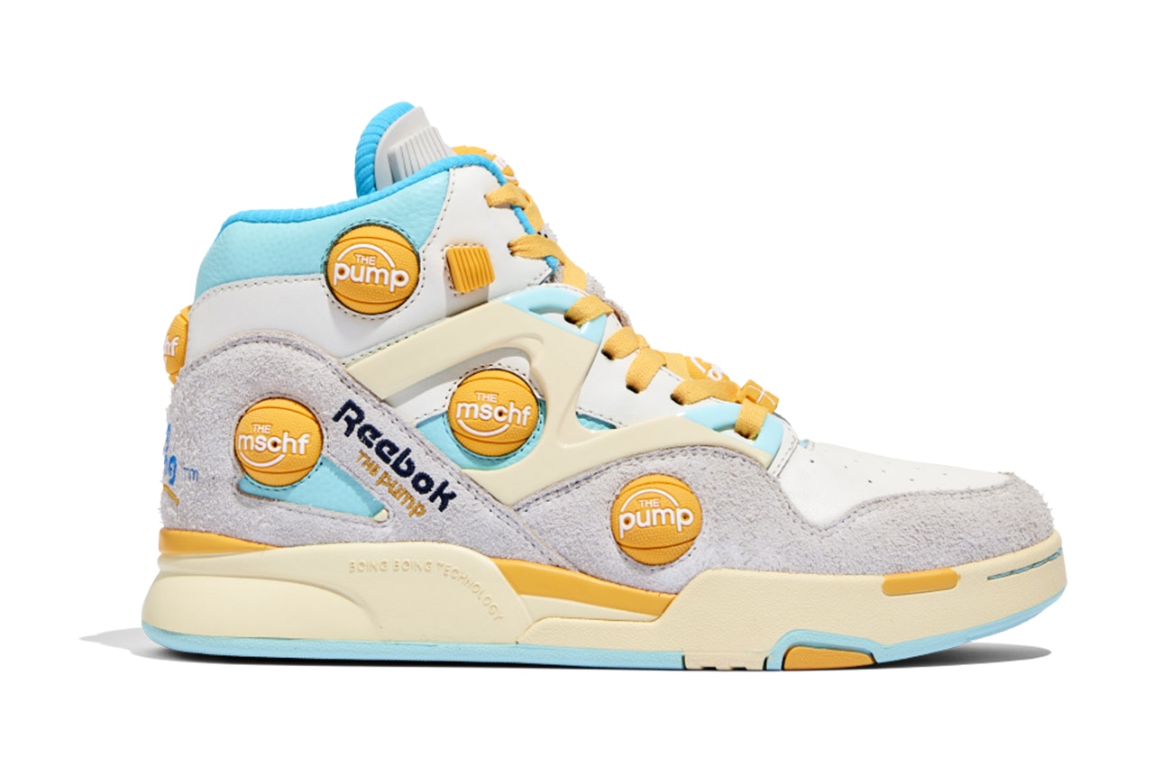 MSCHF x Reebok Pump Omni Zone IX "Sunbleached"