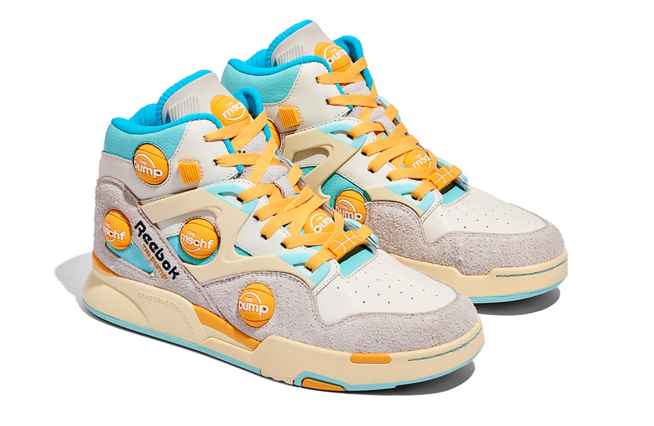 MSCHF x Reebok Pump Omni Zone IX "Sunbleached"