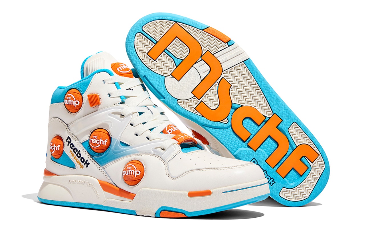 MSCHF x Reebok Pump Omni Zone IX "Foto Blue"