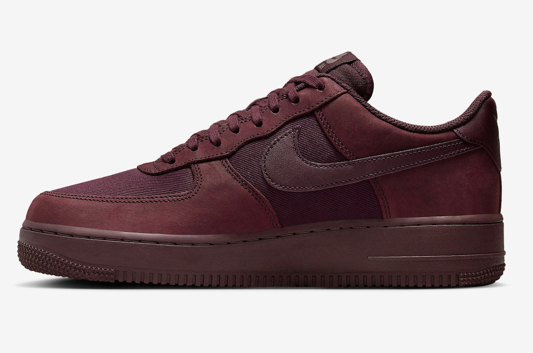 Nike Air Force 1 Low PRM "Burgundy Crush"