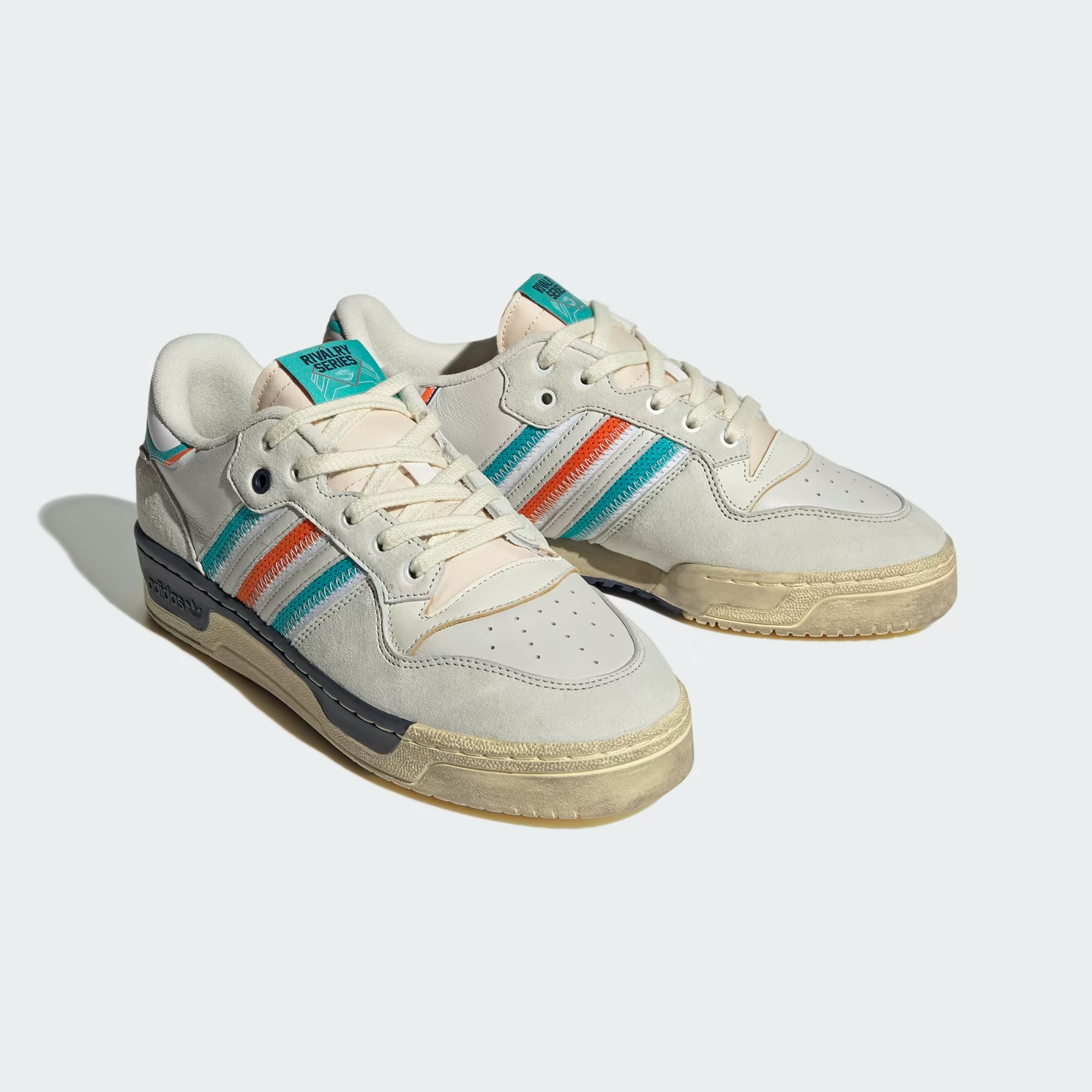 Extra Butter x adidas Rivalry Low "Crystal White"