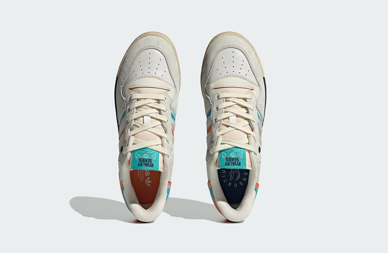 Extra Butter x adidas Rivalry Low "Crystal White"