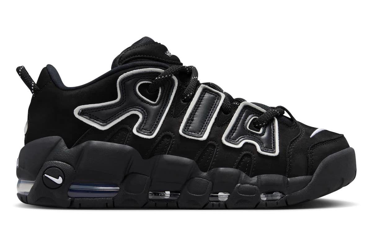 AMBUSH x Nike Air More Uptempo Low "Black/White"