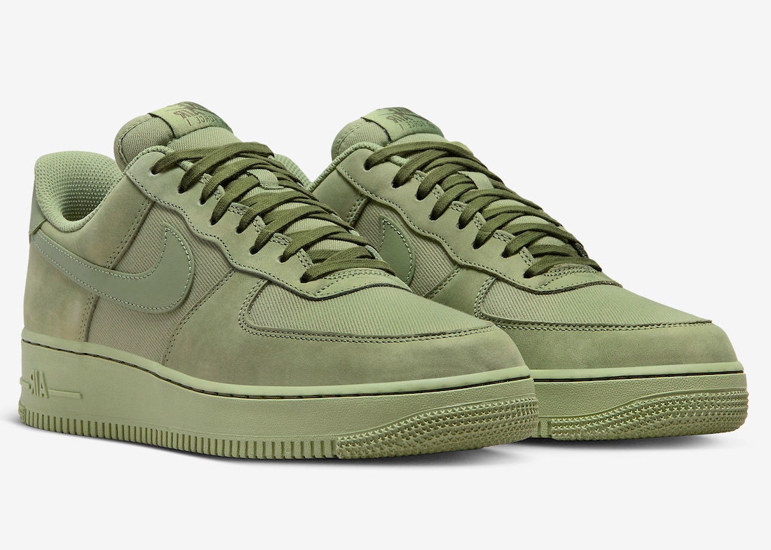 Nike Air Force 1 Low PRM Oil Green FB8876-300