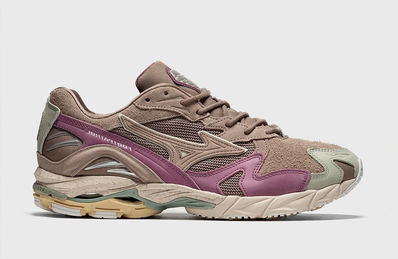 Footpatrol x Mizuno Wave Rider 10 "Rust"