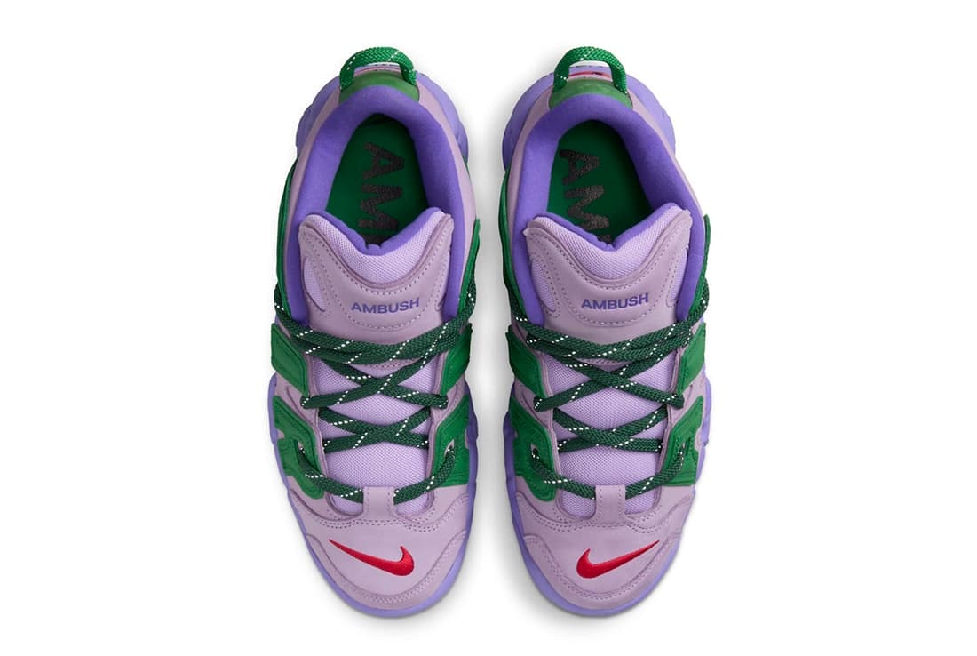 Ambush x Nike Air More Uptempo Low "Lilac"