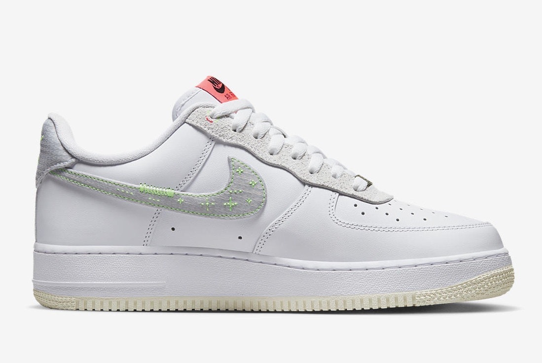 Nike Air Force 1 Low "Just Do It" (White/Pink)
