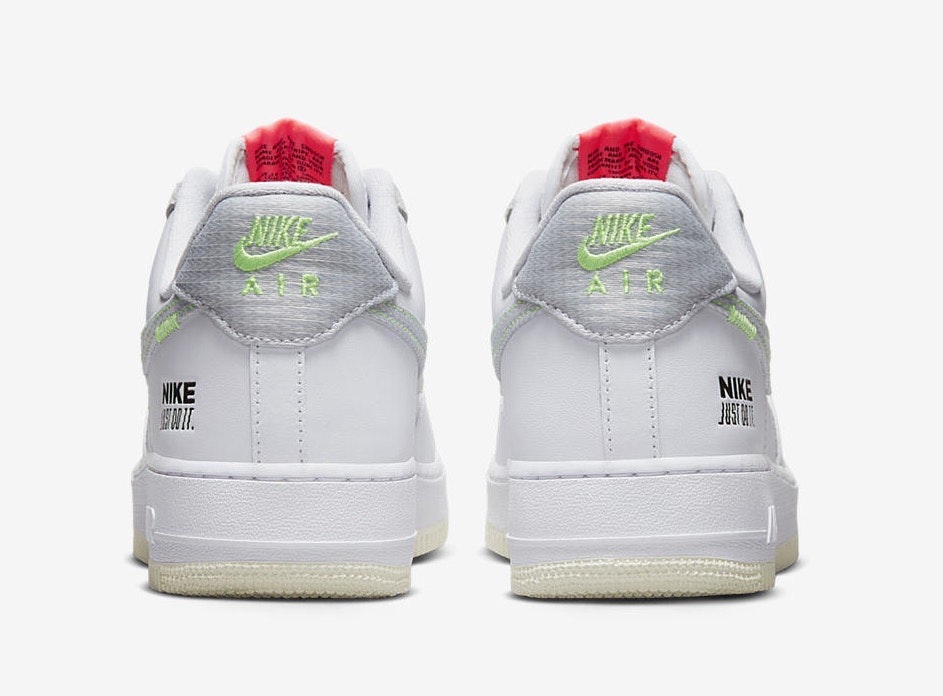 Nike Air Force 1 Low "Just Do It" (White/Pink)