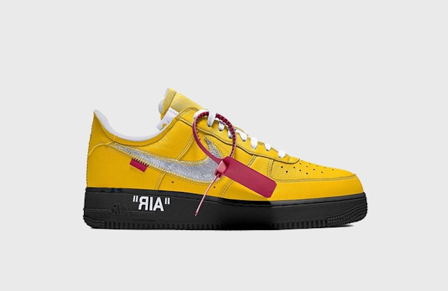 Nike x Off-White Air Force 1 Low “University Gold” Nike x Off-White Air Force 1 Low “University Gold”