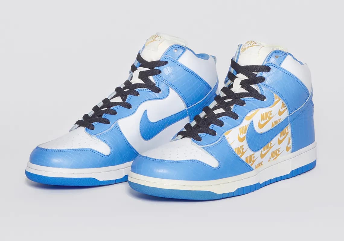 Supreme x Nike SB Dunk High Prototype HEAT MVMNT