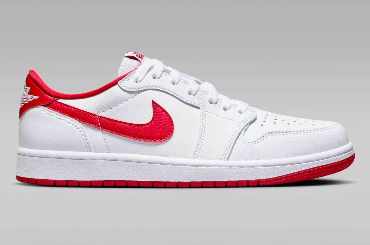 Air Jordan 1 Low OG "University Red"