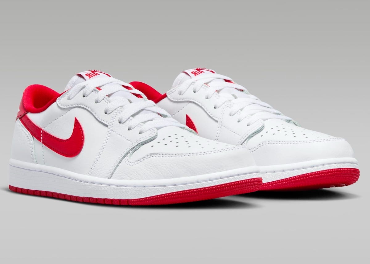 Air Jordan 1 Low OG "University Red"