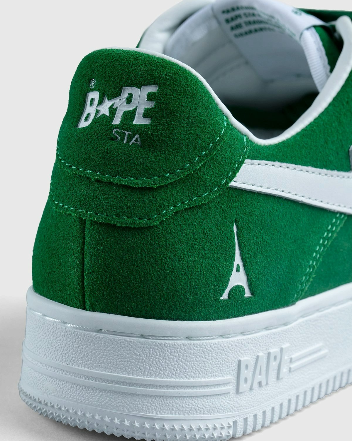 Highsnobiety x BAPE Bape Sta Low "Not In Paris" (Green)