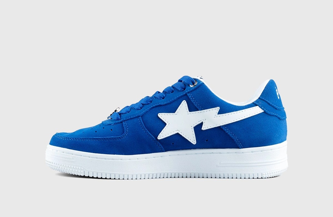 Highsnobiety x BAPE Bape Sta Low "Not In Paris" (Blue)