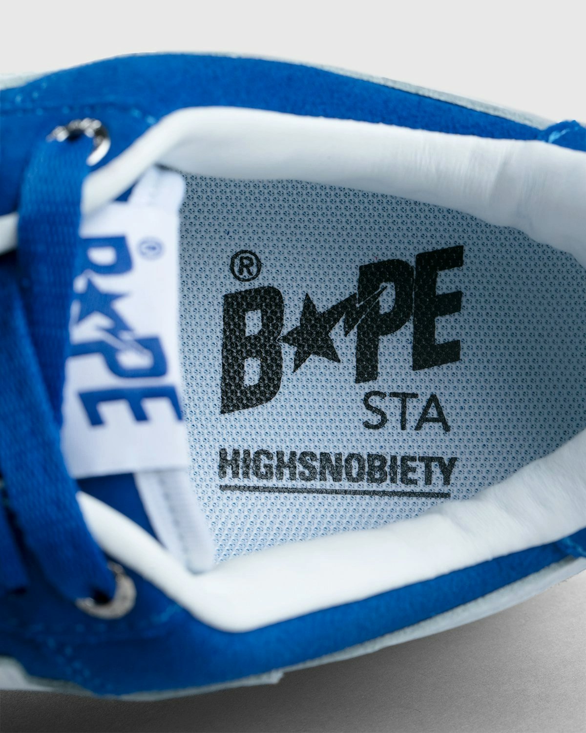 Highsnobiety x BAPE Bape Sta Low "Not In Paris" (Blue)