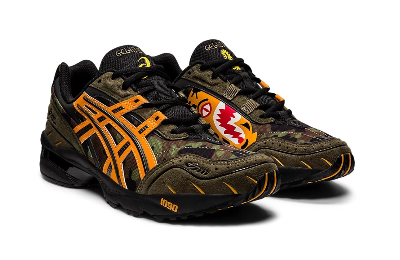 BAPE x Asics GEL-1090 "Camo"