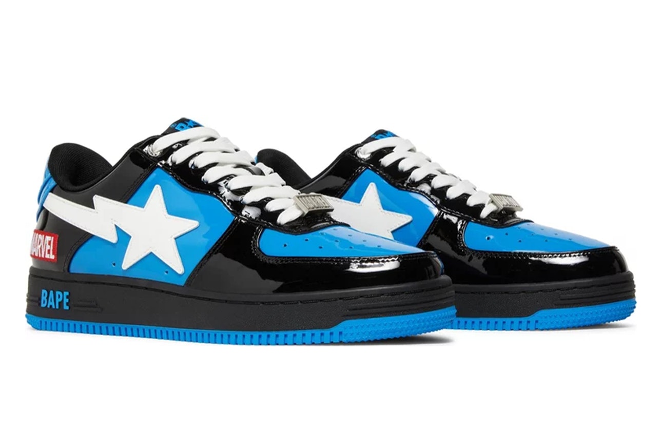 Marvel x BAPE Bapesta Low "Venom"