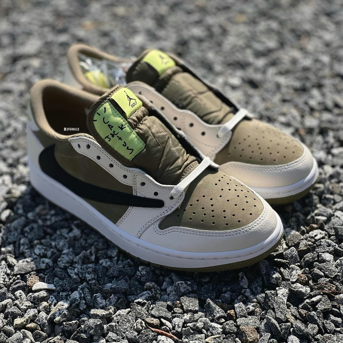 Travis Scott x Air Jordan 1 Low Golf