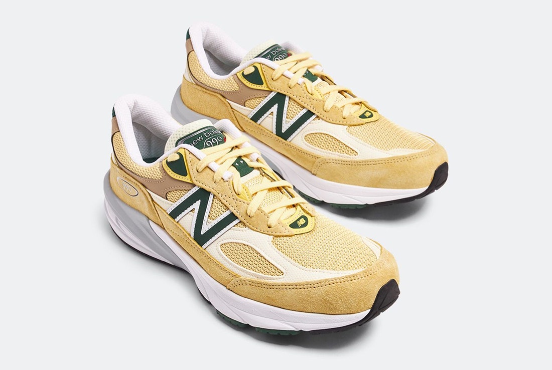 New Balance 990v4 "Made in USA" (Pale Yellow)