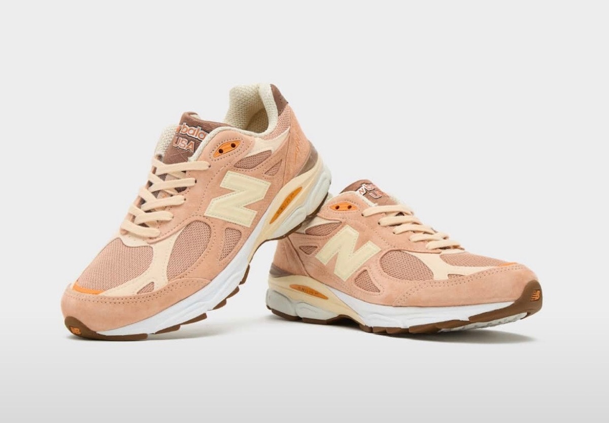 size? x New Balance 990v3 "Made in USA" (Orange)
