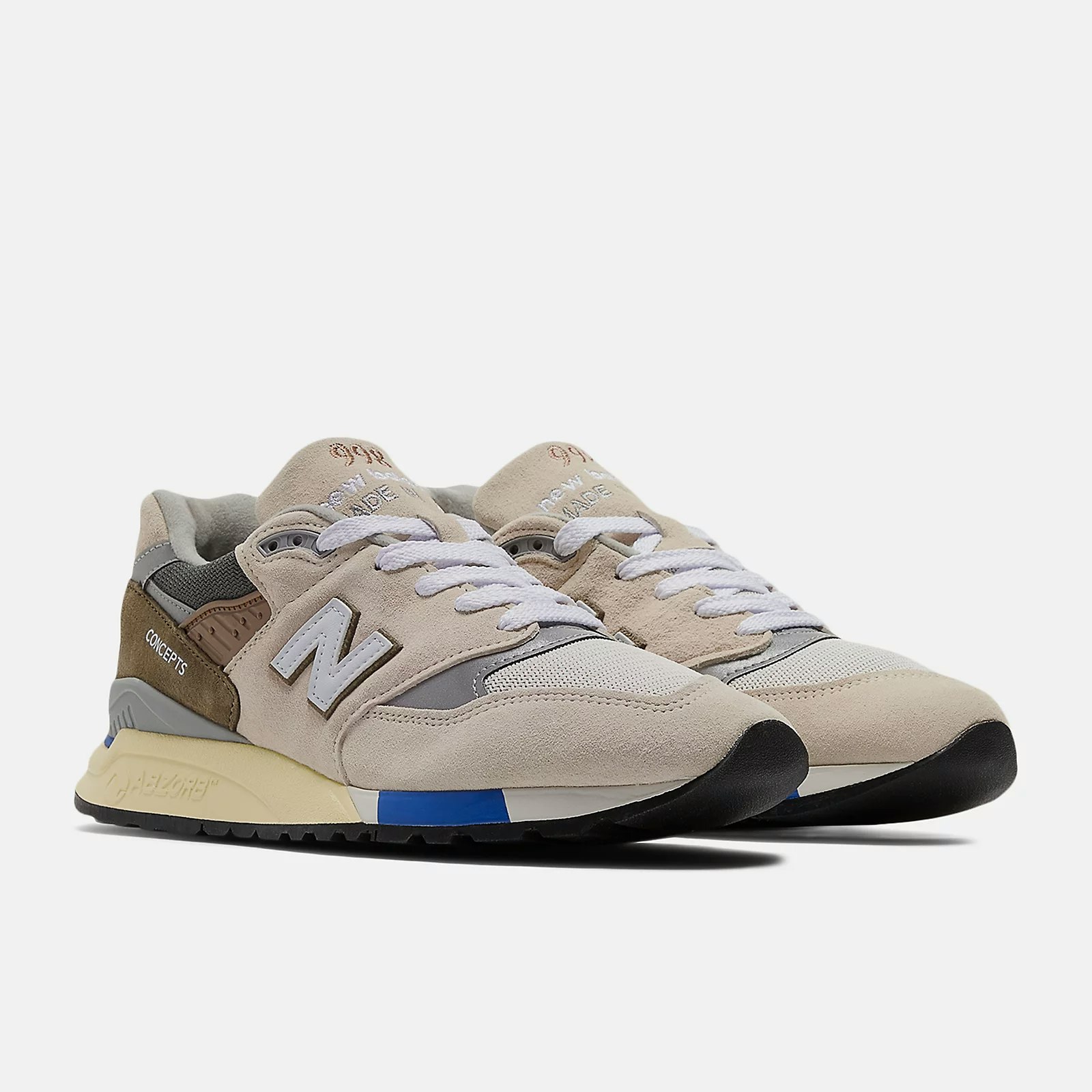 Concepts x New Balance 998 "Made in USA" (Sea Salt)