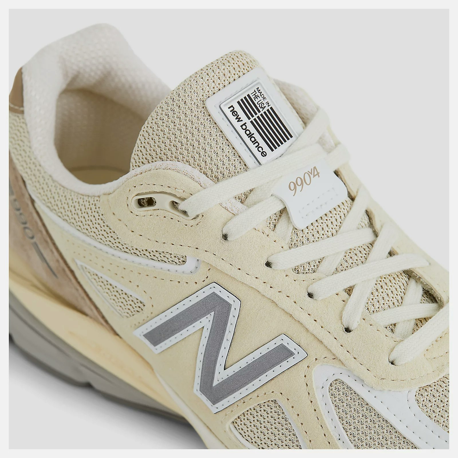 New Balance 990v4 "Made in USA" (Cream)