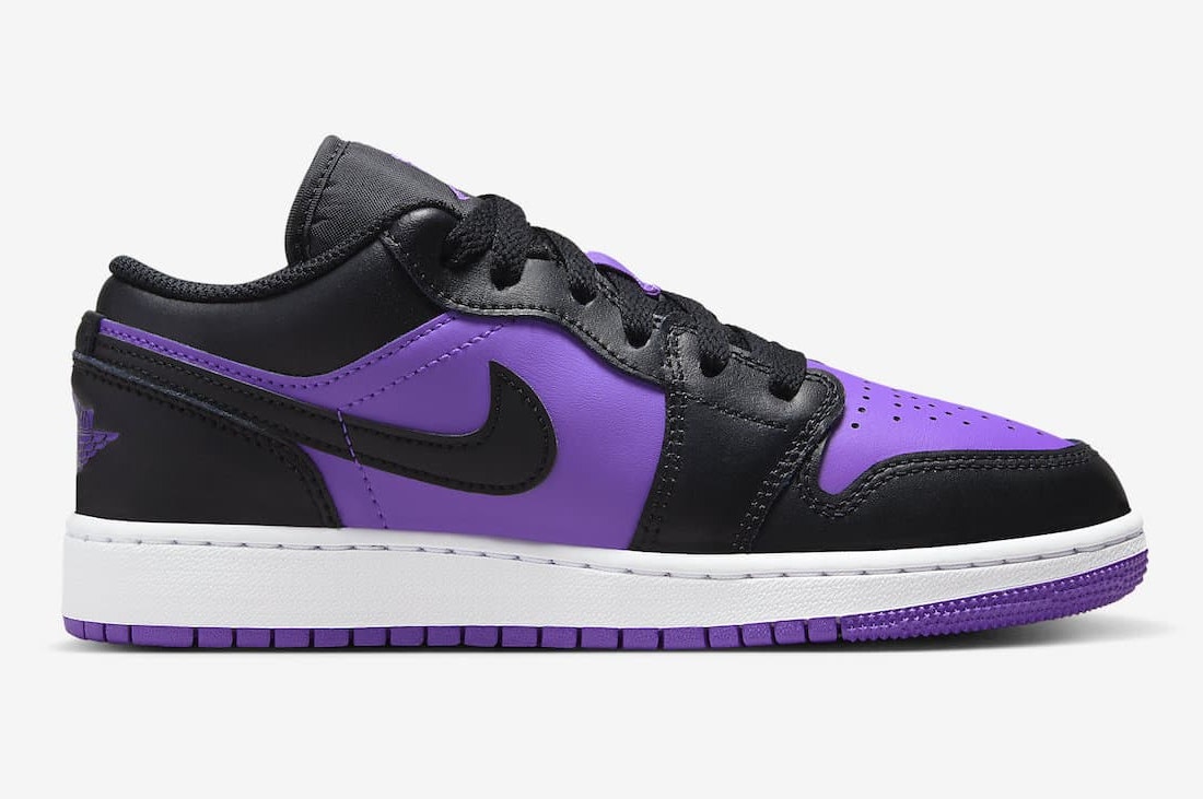 Air Jordan 1 Low GS "Purple Venom"