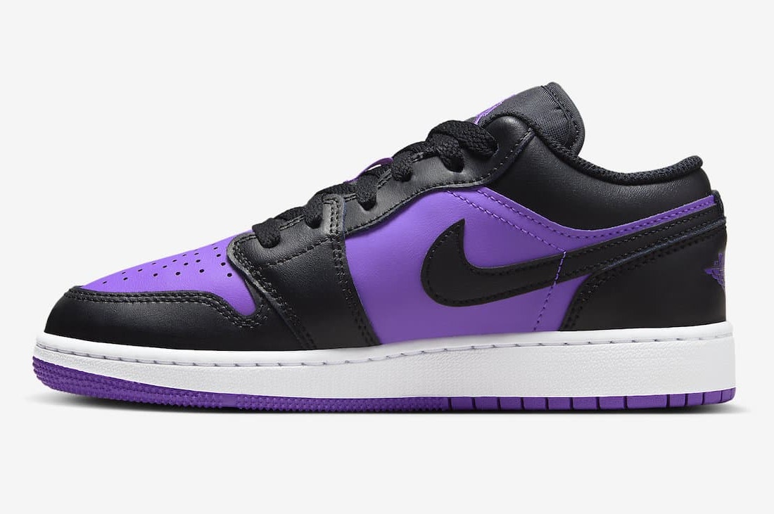 Air Jordan 1 Low GS "Purple Venom"