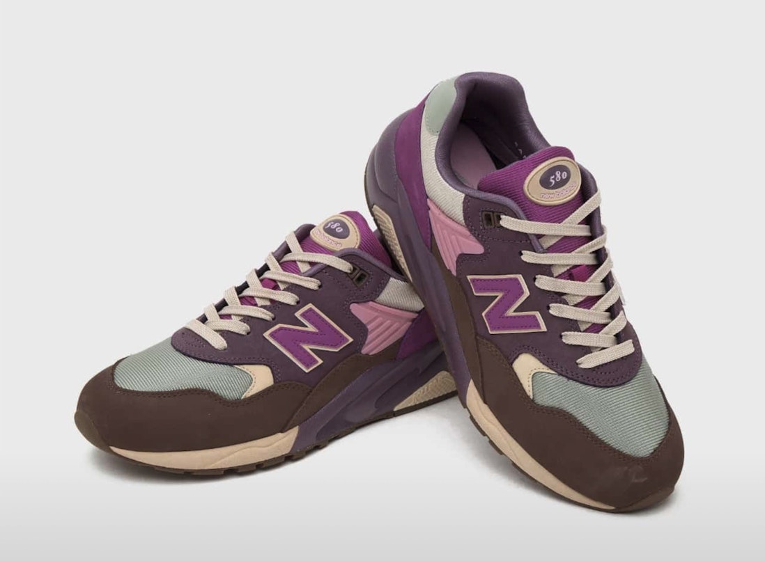 size? x New Balance 580 "Purple Plum"